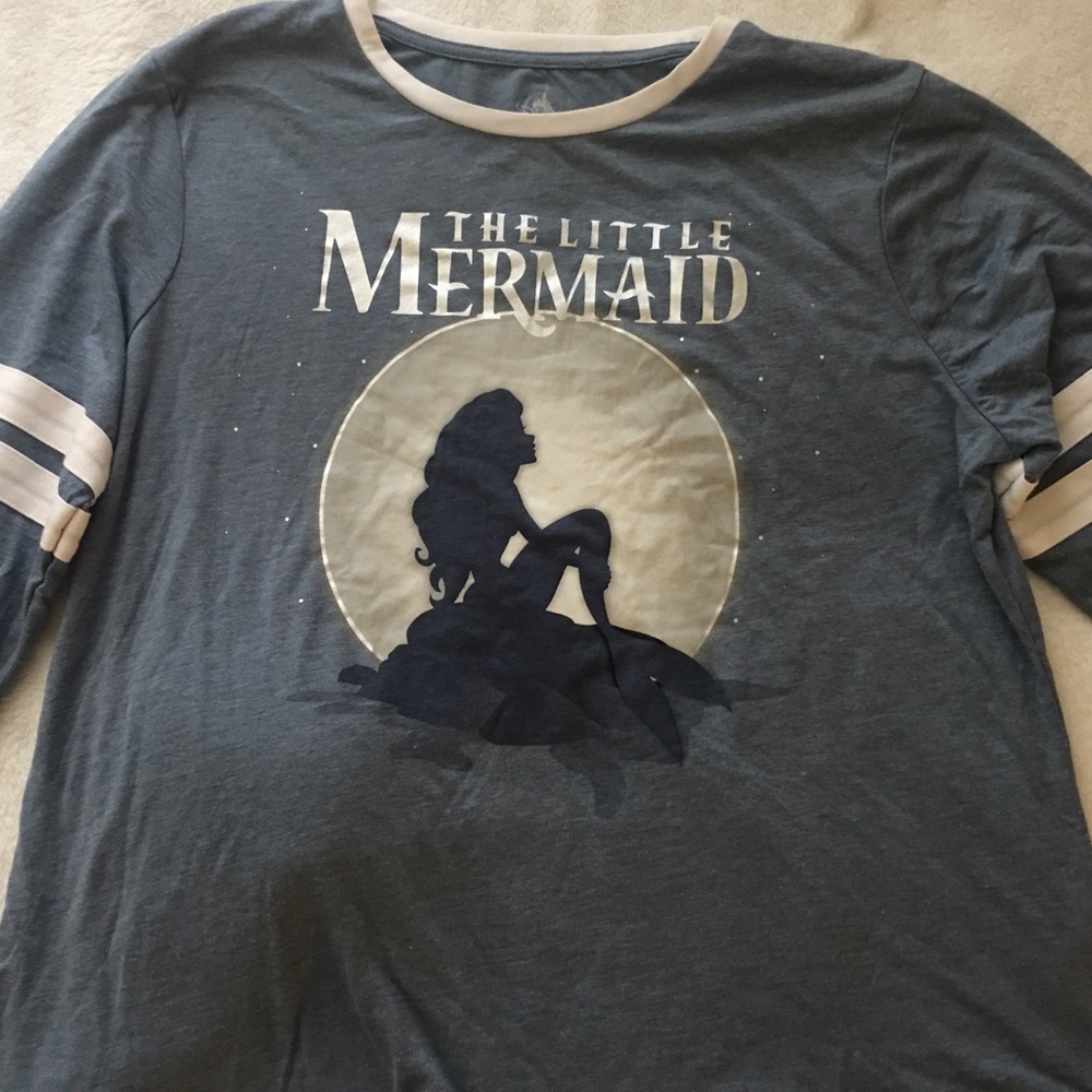 Little Mermaid Adult Shirt NWOT